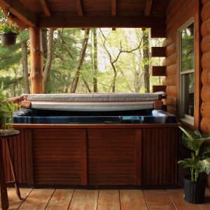 Hocking Hills Cabin Rental Hot Tub Cabin Tallpines