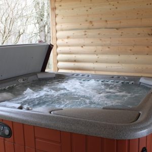 Hocking Hills Log Cabin Rentals Hot Tub